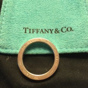 Authentic Tiffany Co. 1837 Circle Pendant